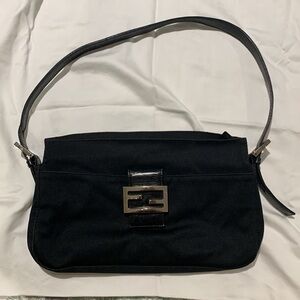Fendi Black Baguette